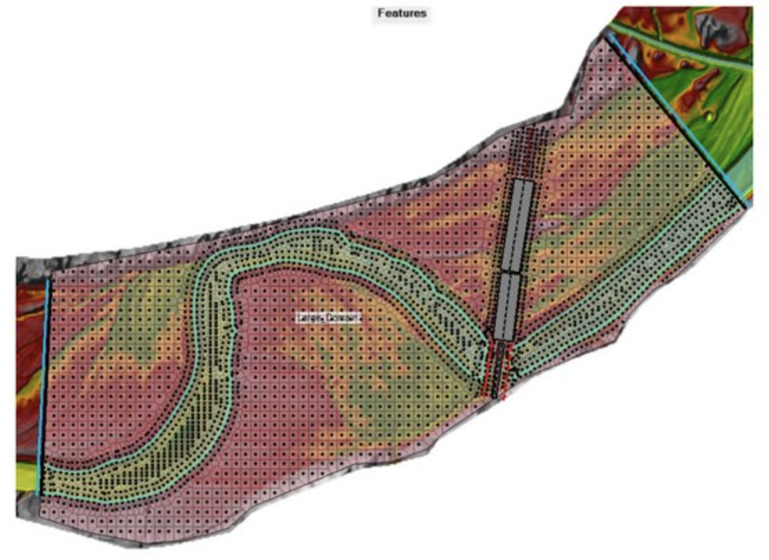 Final plan (with structures) for RAS simulation